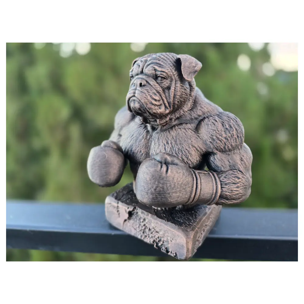 British Bulldog Boxer Strength Edition Dog Toy Durable Puppy Toy Training Puzzle Interactive Pet Toy
