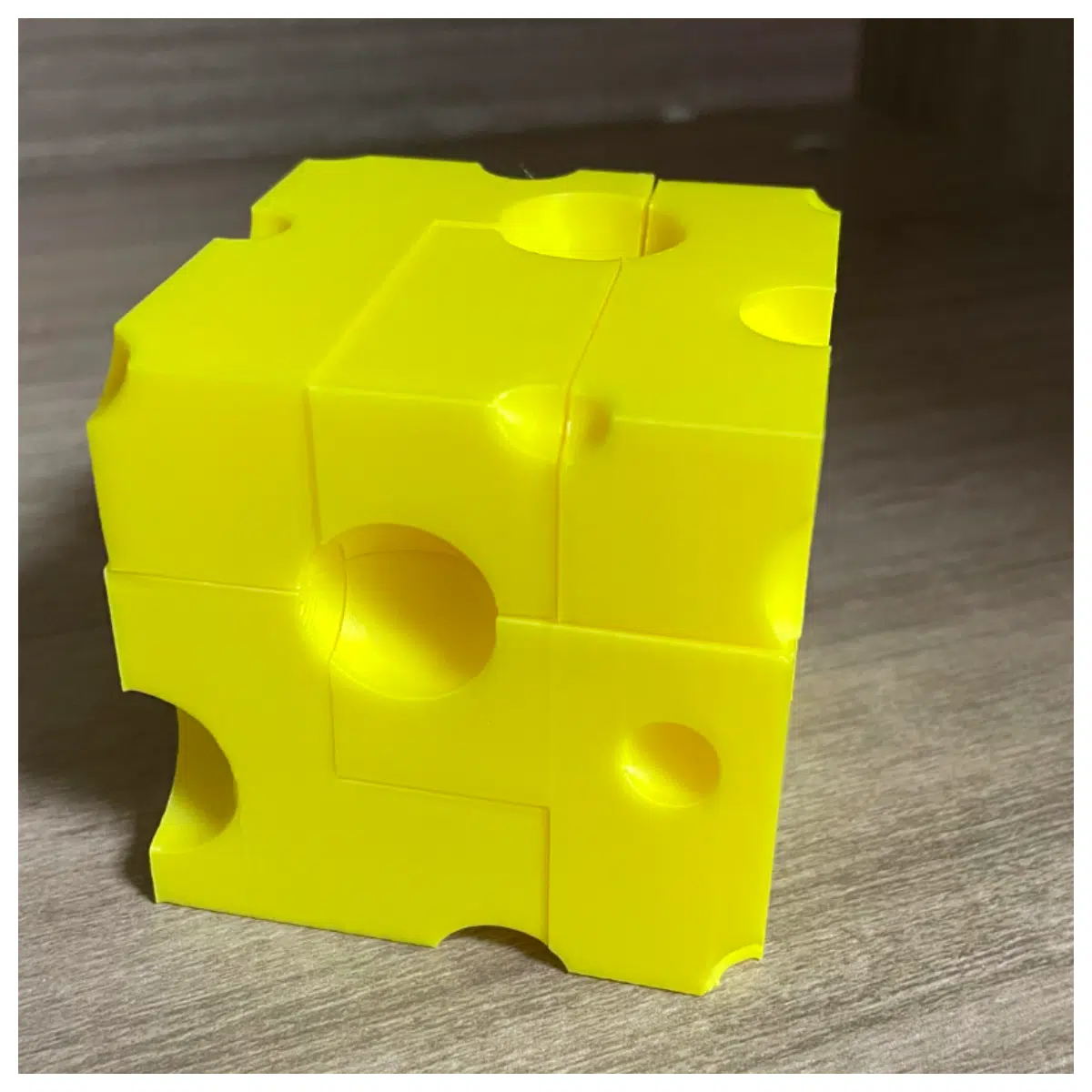 Cheese Cube Puzzle Kids Educational Toy Shape Sorting Game Fun Learning Toys Suitable for Toddlers 36 Months