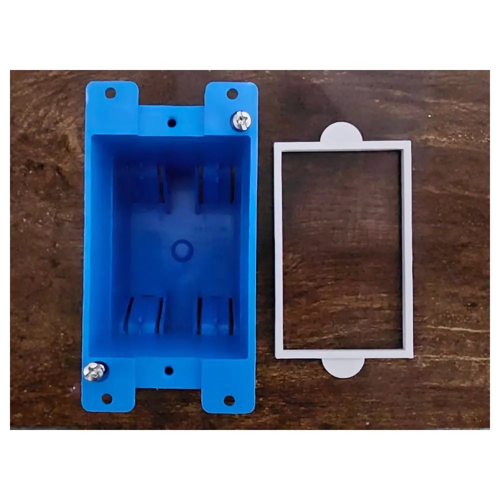 Power Outlet Switch Multi Unit Box Cutting Template Electrical Wiring Solutions Smart Home Accessories Fast Installation