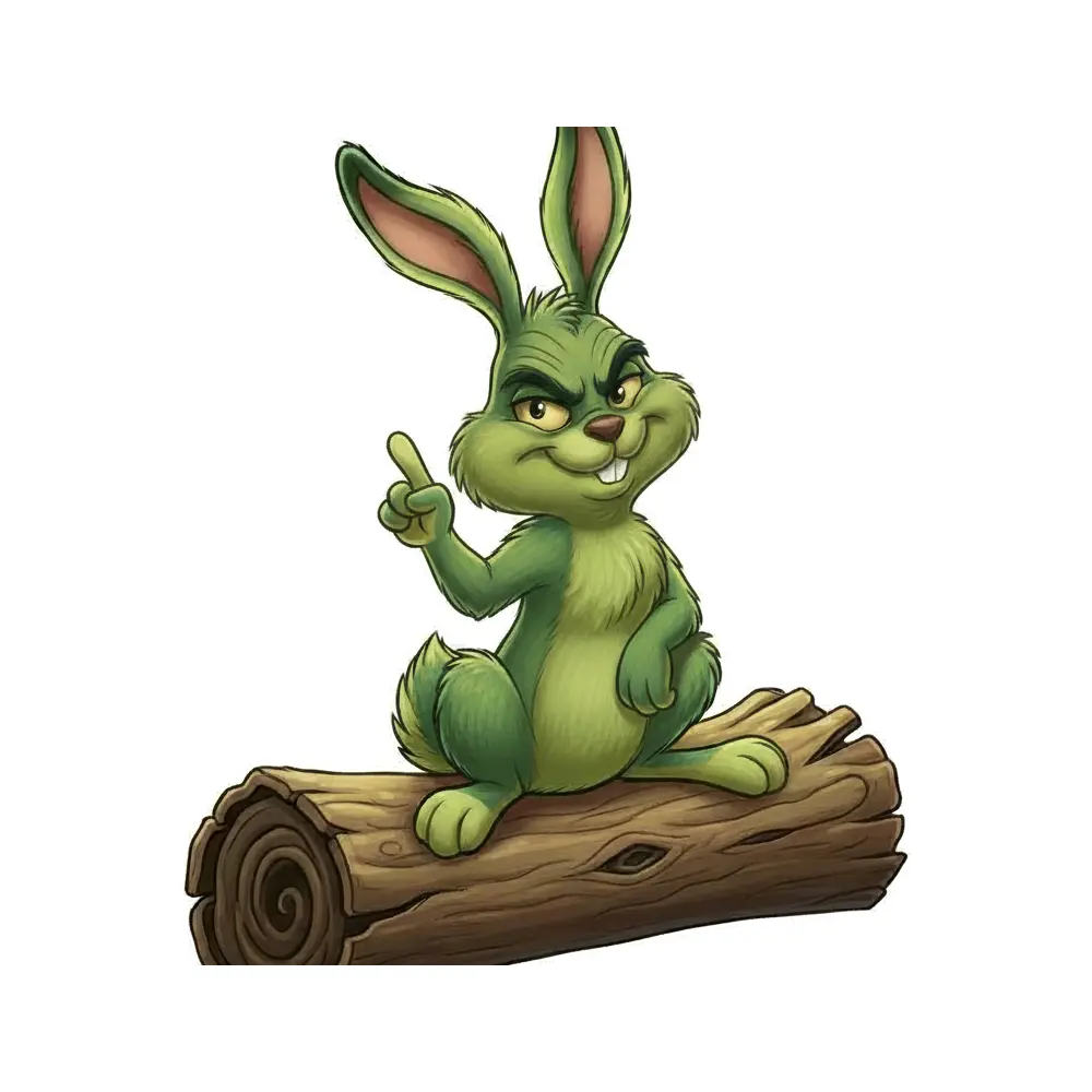Ghost Rabbit Mechanical Rabbit Head Rotating Machine Realistic Robot Doll Festive Toy Robotic Toys Doll Repair