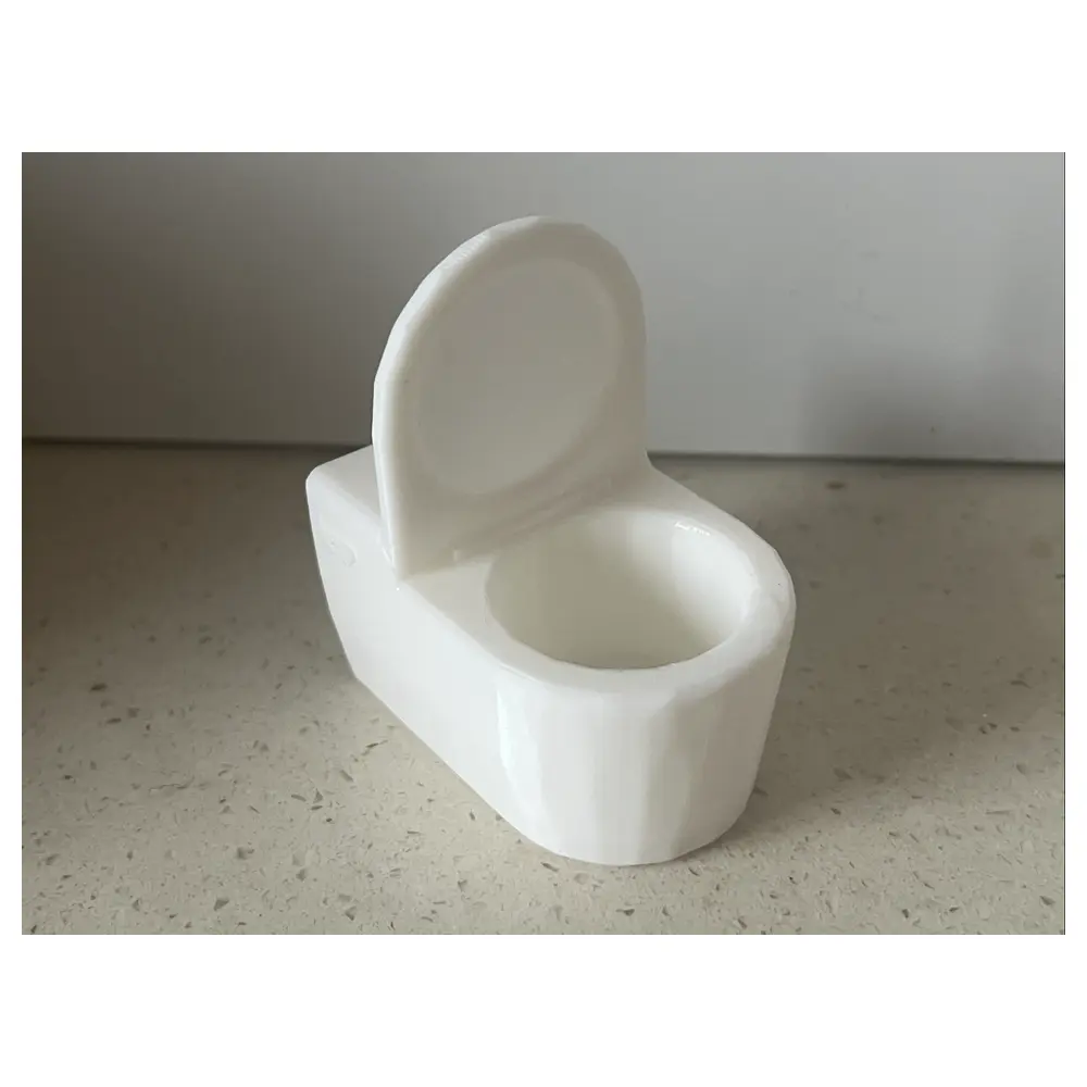 Toothbrush Holder Toilet Shape Toothbrush Organizer Bathroom Shelf Toothbrush Case Cup Oral Hygiene Storage