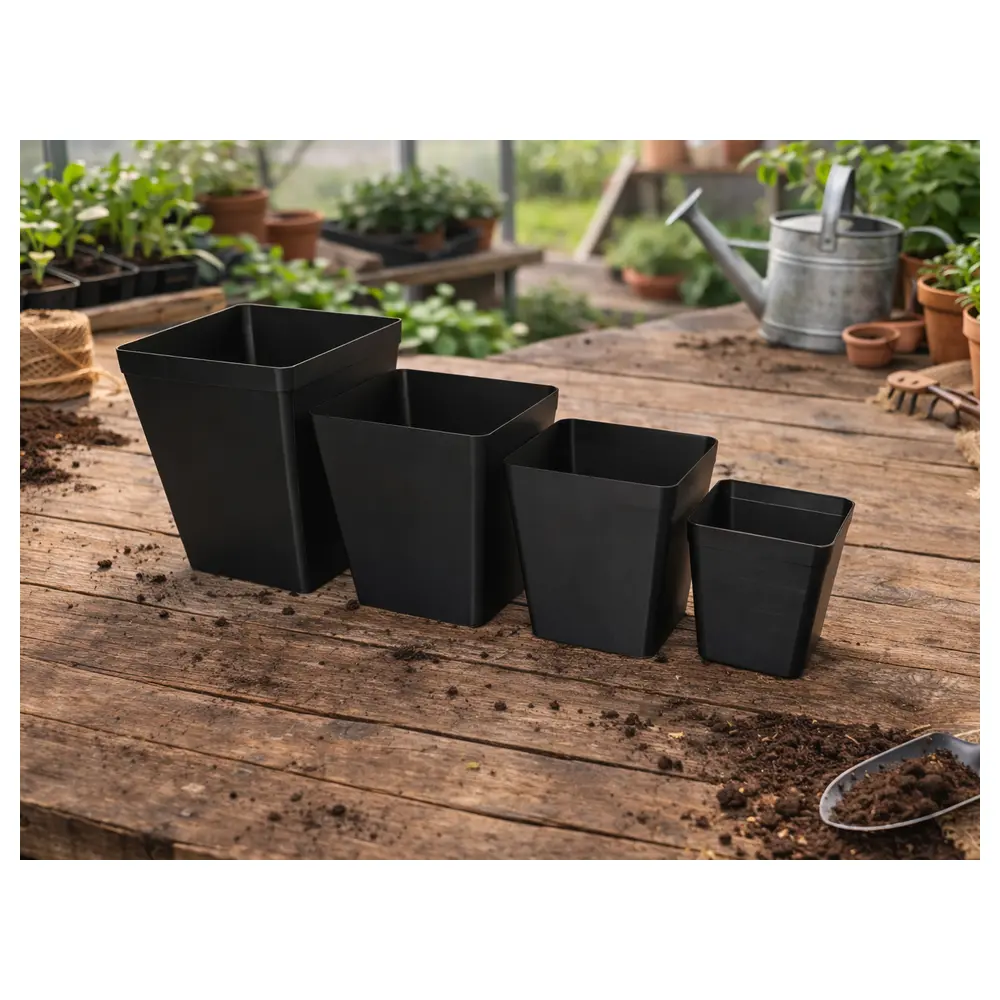 Seedling Trays Square Seed Starting Pots Seedling Boxes Vegetable Seedling Tray Planting Tools