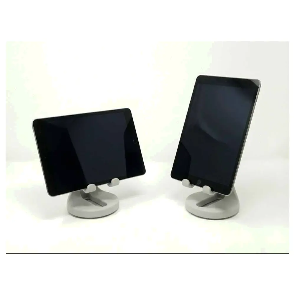 Tablet Stand Desktop Holder Adjustable Angle Charging Cable Organizer Phone Stand Universal Support Landscape Portrait
