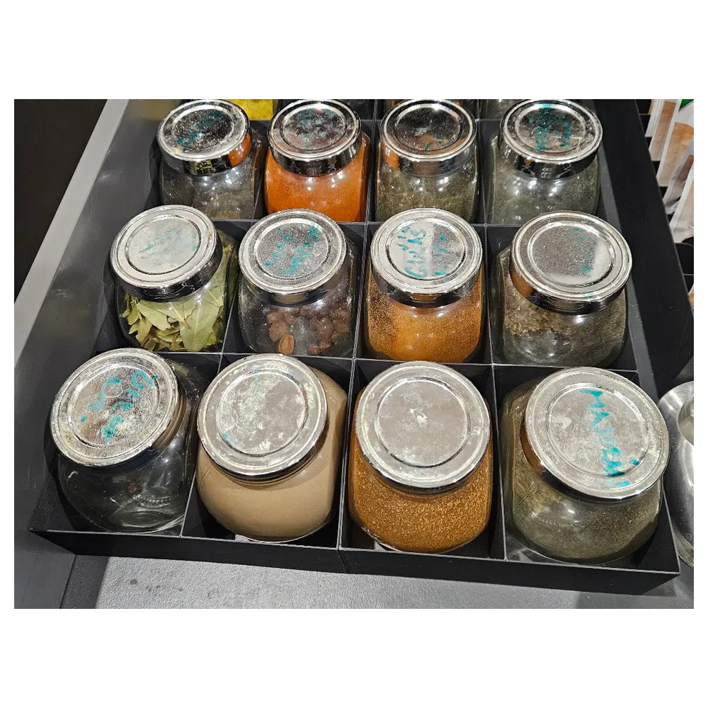 Spice Rack Organizer Kitchen Spice Storage Container Seasoning Holder Spice Organizer Kitchen Storage Accessories