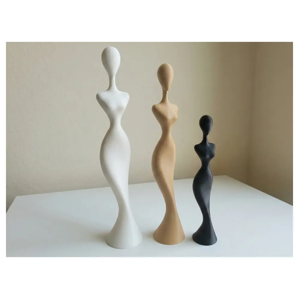 Elegant Abstract Female Sculpture Art Decor Modern Art Statue Home Ornament Sculpture Display Art