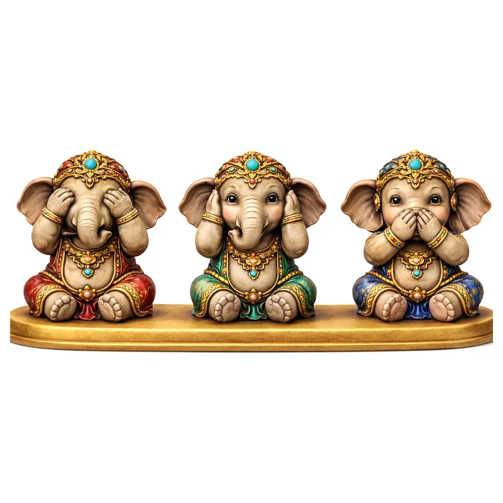 Zangshi Da Xiang Parts Repair Maintenance Universal Statue Decorative Figurine Collection