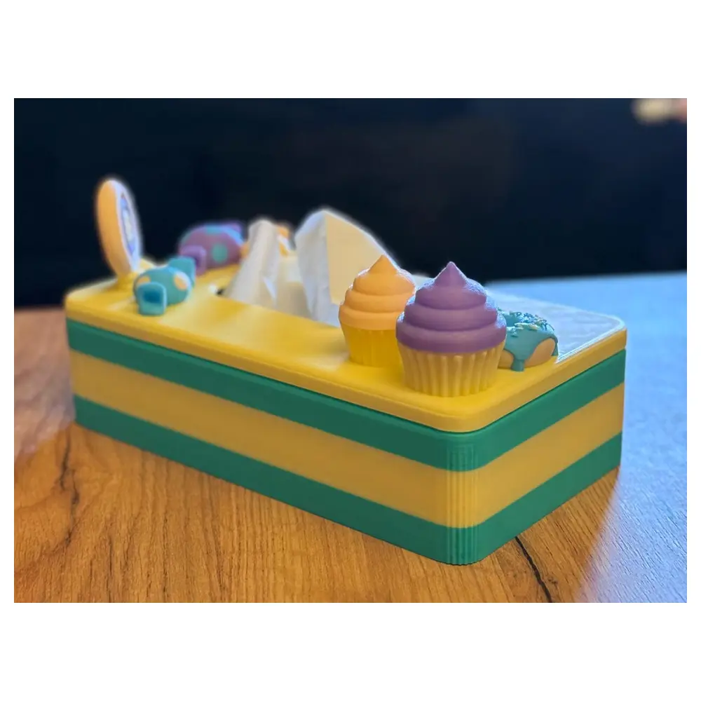 Candy Box Sleeve Cute Treat Packaging Gift Box Paper Towel Holder Decorative Accessory Vibrant Design Storage Solution