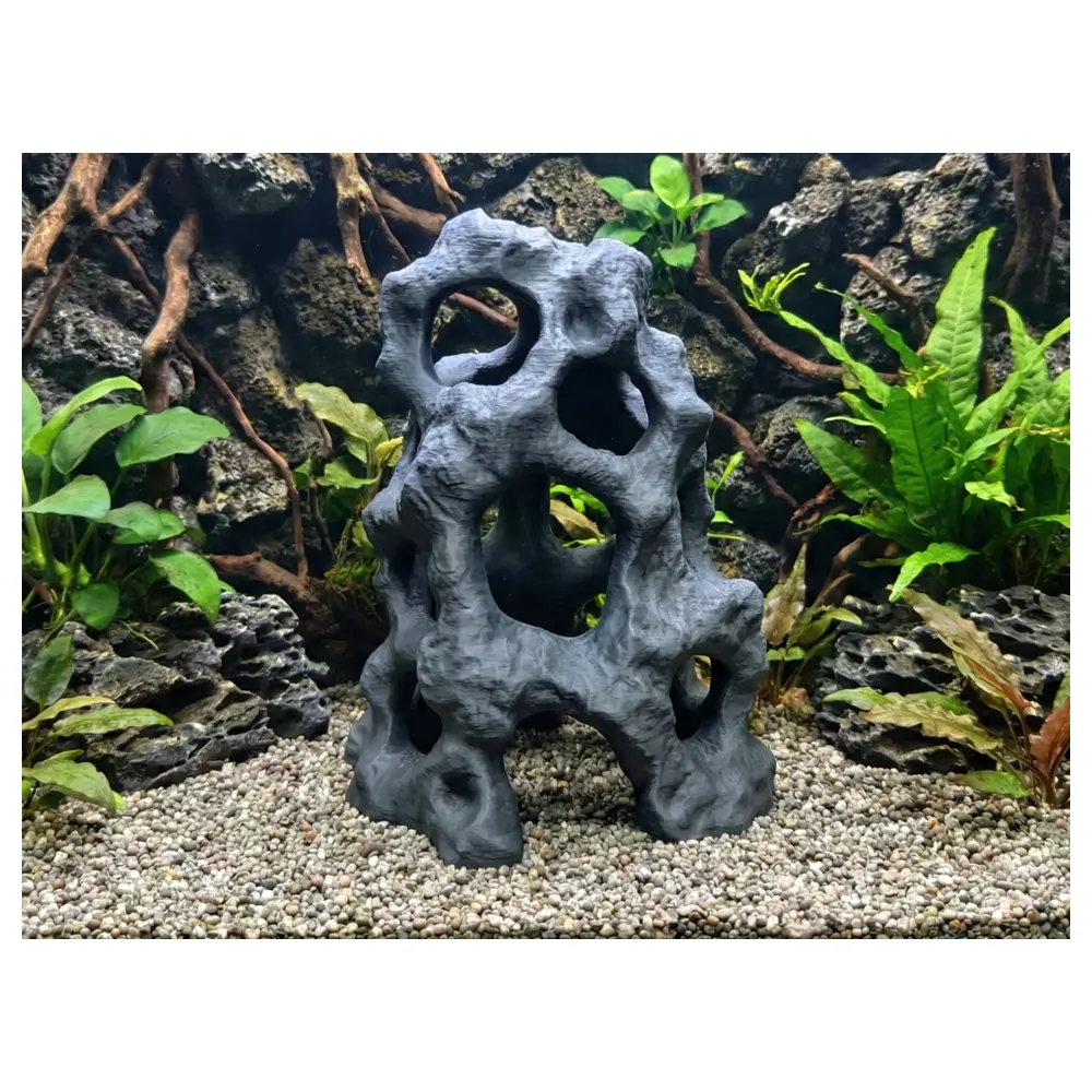 Natural Rock Aquarium Landscape Cave DIY Decoration Fish Tank Coral Base Supplies Aquarium Accessories for Fish Reefs