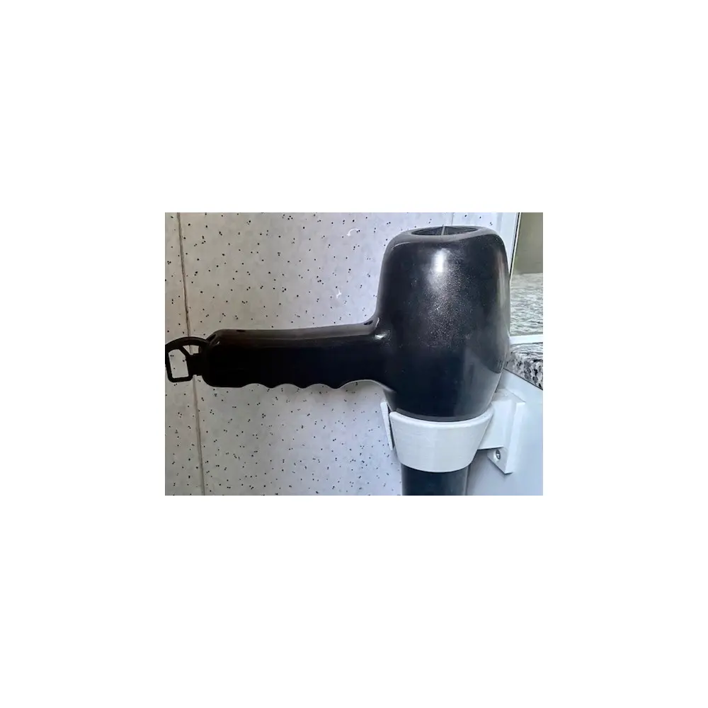 Universal Hair Dryer Holder Side Mount Bracket No Support Hair Dryer Accessories Dryer Mounting Bracket