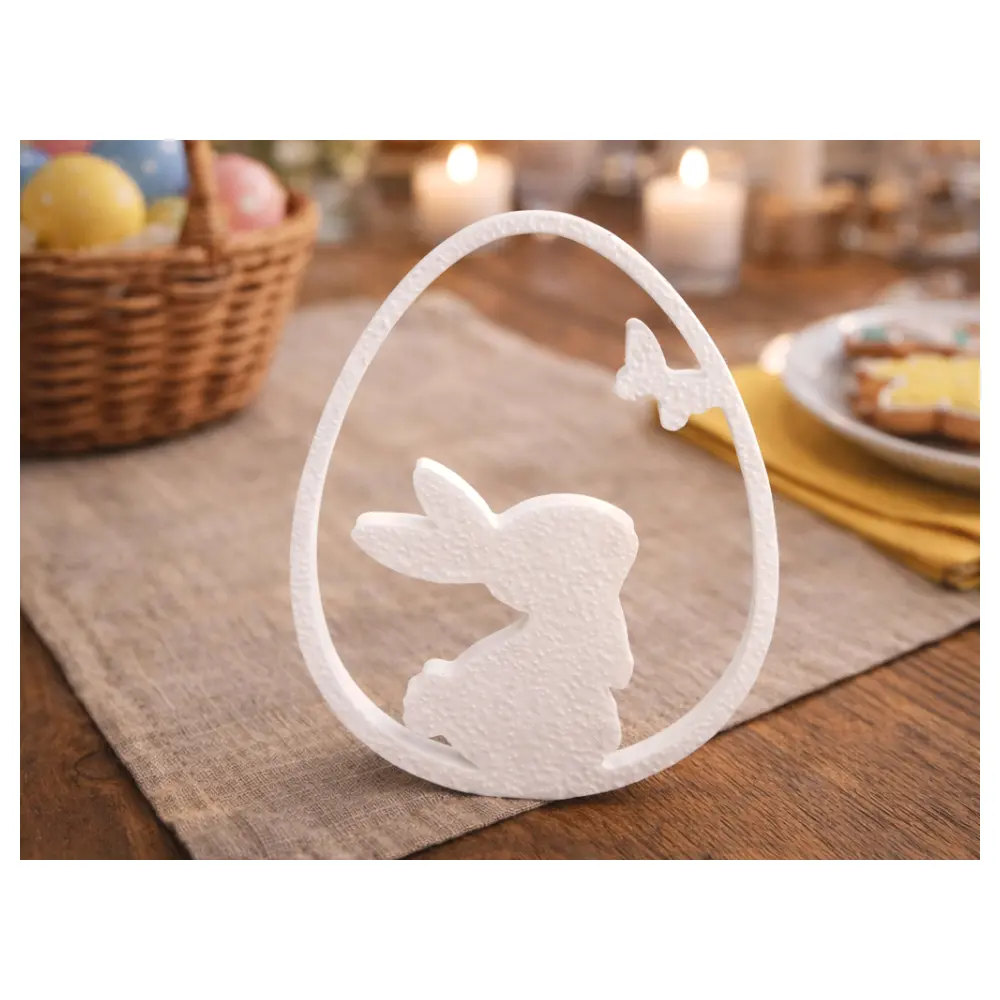 Easter Bunny Silhouette Desktop Decoration Cartoon Cute Holiday Decoration Spring Festival Silhouette Art
