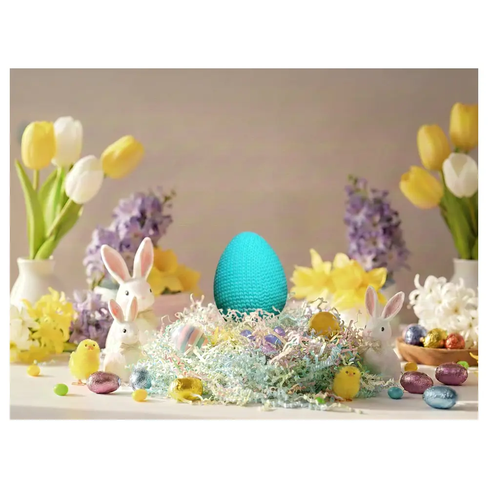 Knitted Easter Eggs Soft Cozy Touch Decorative Easter Eggs Festive Decorations Gift Ideas Craft Supplies
