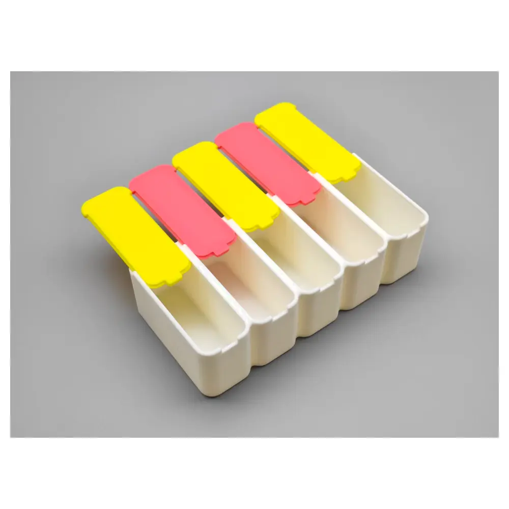Small Items Storage Box Dividers Slide Compartment Organizer Storage Boxes Multi Grid Home Storage Practical