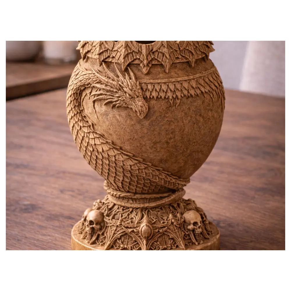 Reverie of Dragons Urn Box Memorial Box Ash Urn Holder Remembrance Funeral Supplies