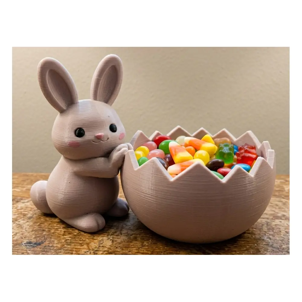 Bunny Ear Candy Bowl Resurrection Easter Candy Easter Gift Creative Gift Candy Box Snack Gift Festive Decoration