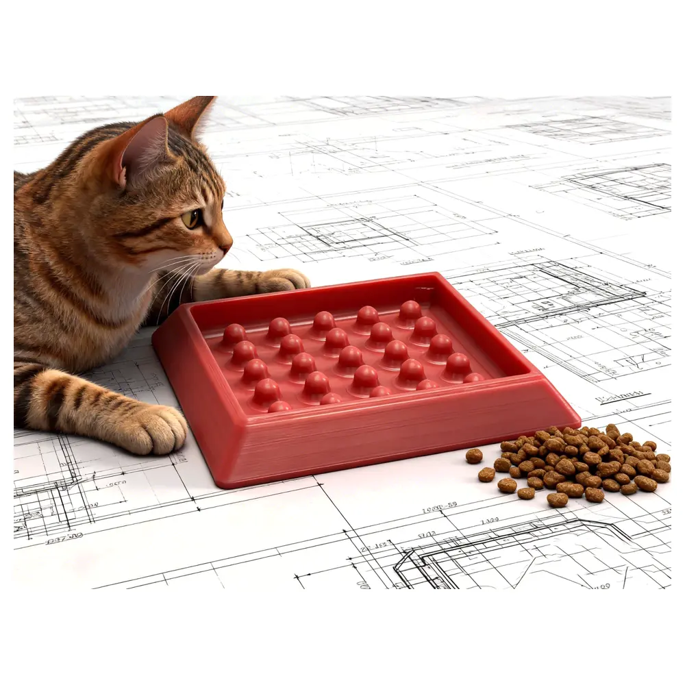 Pet Slow Feeder Bowl Ceramic Bowls Stainless Bowls Pet Supplies Slow Eating Feeding Dish