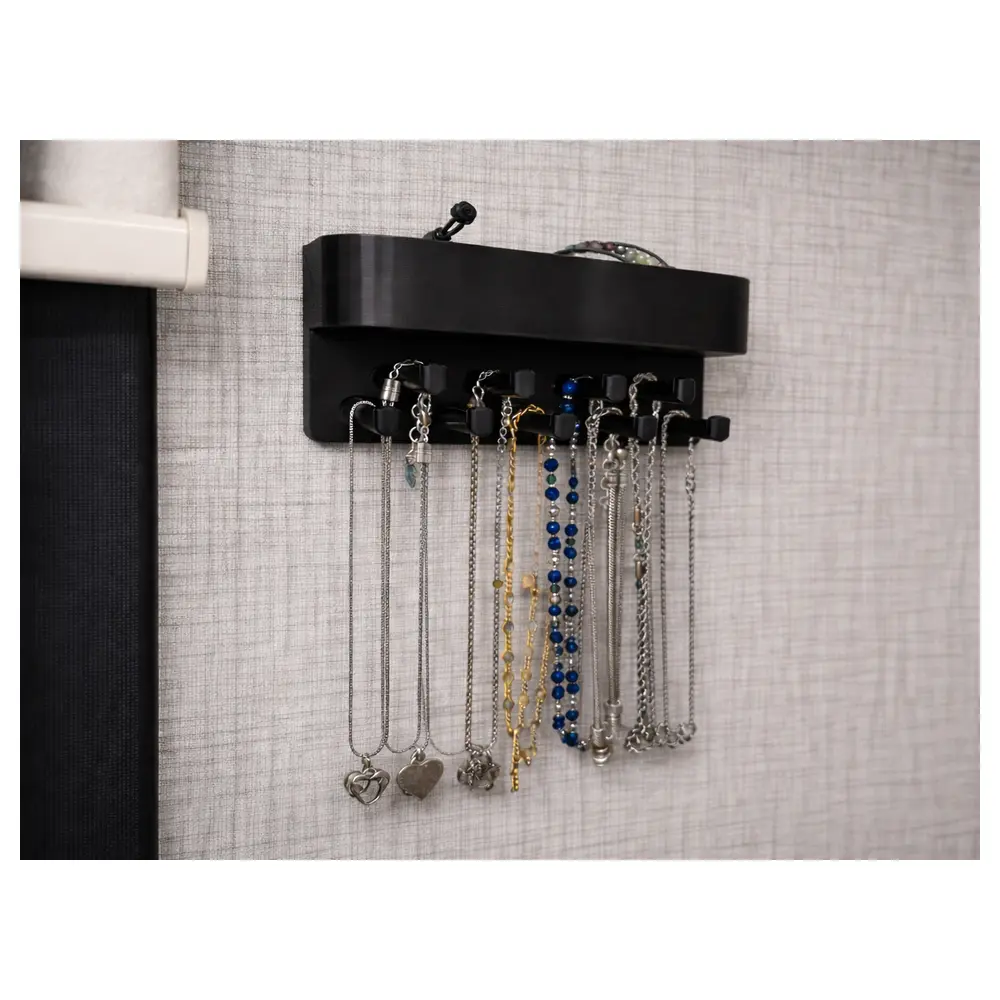 Compact RV Interior Display Shelves Command Strips Organization Space Saving Car Accessories Decoration