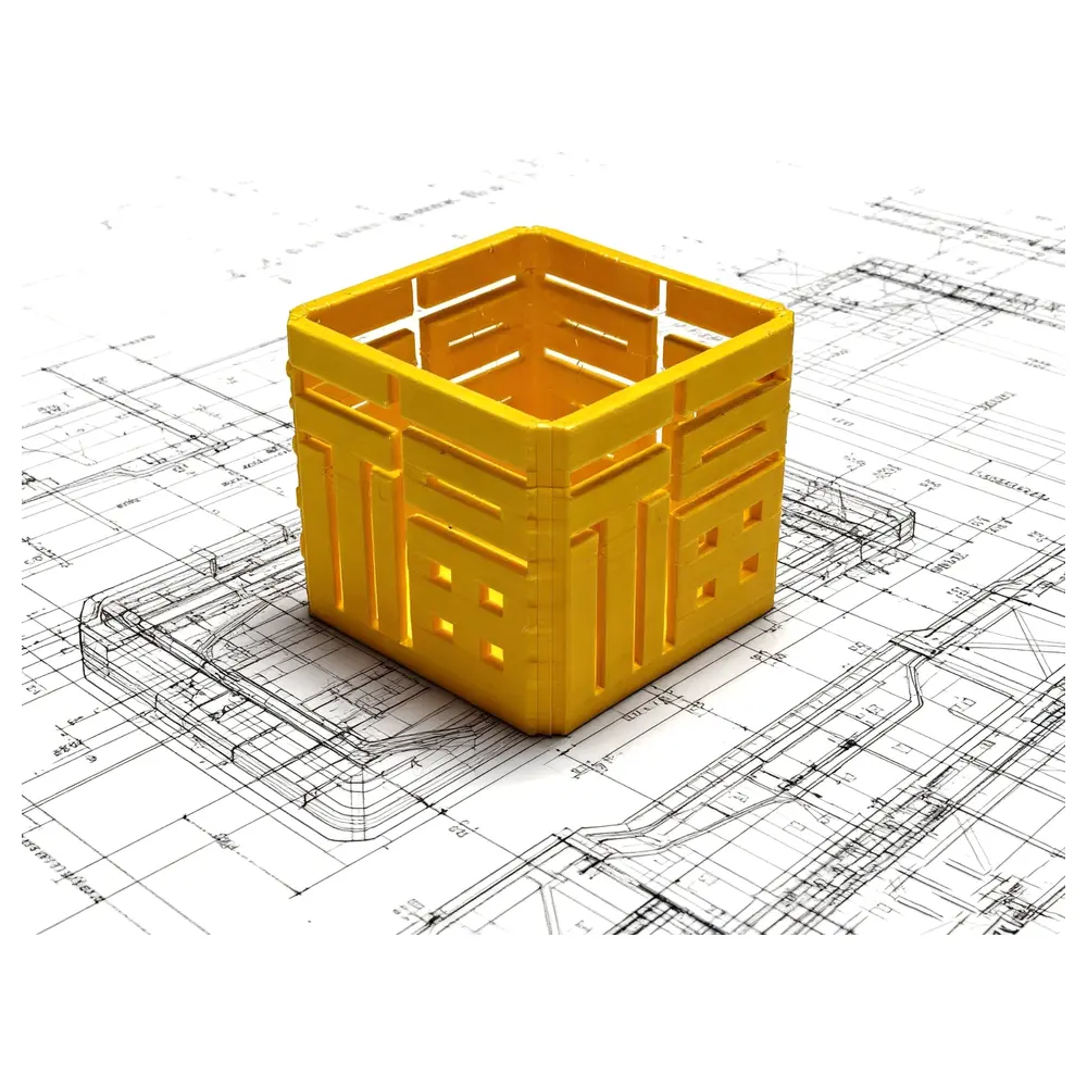 Style Pen Holder Carving Organizer Universal Desk Storage Pen Box Decorative