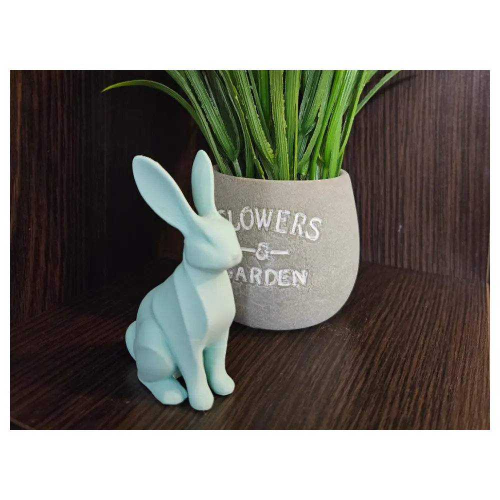 Easter Bunny Toy Decoration Festive Rabbit Figurine Easter Gift