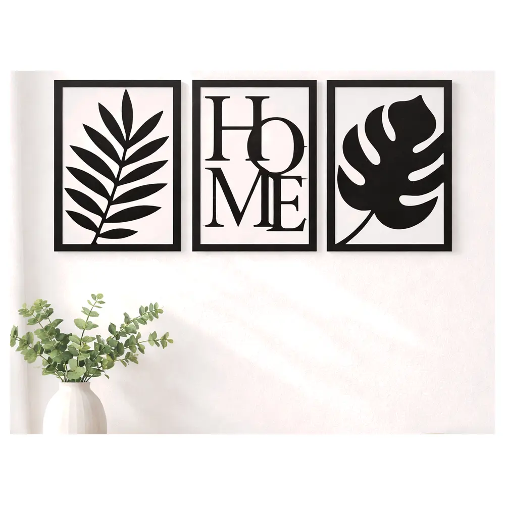 Wall Decor 3 Piece Set Home Decor Wall Decorations Wall Stickers Wall Art Decorative Painting Wall Finishes