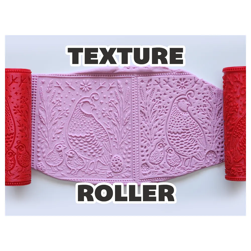 Roller V248 Quail Art Ceramic Accessories Decoration Collection Handicraft Repair