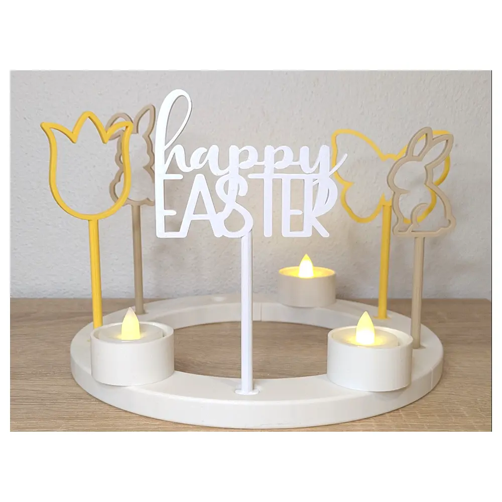 Easter Decor Wreath Accessories Insert Decorations Festive Gift Easter Celebration Ornament