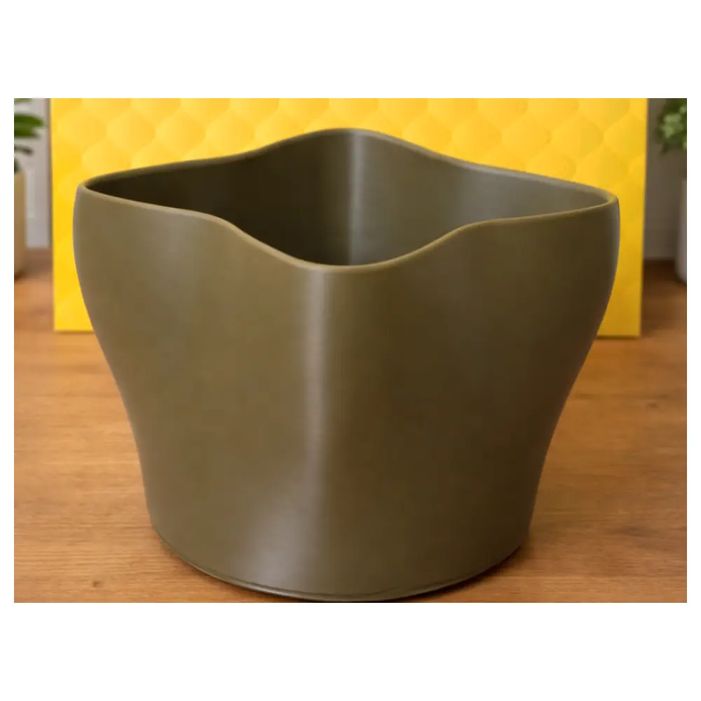 Organic Wave Planter Succulents Houseplants Decorative Planters Indoor Flowers Green Plants