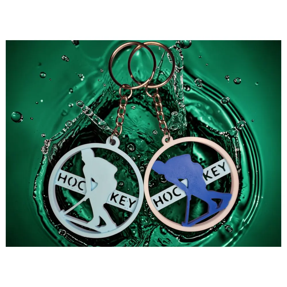 Hockey Keychain Hockey Souvenir Hockey Parts Hockey Collectibles Hockey Fans Hockey Gift