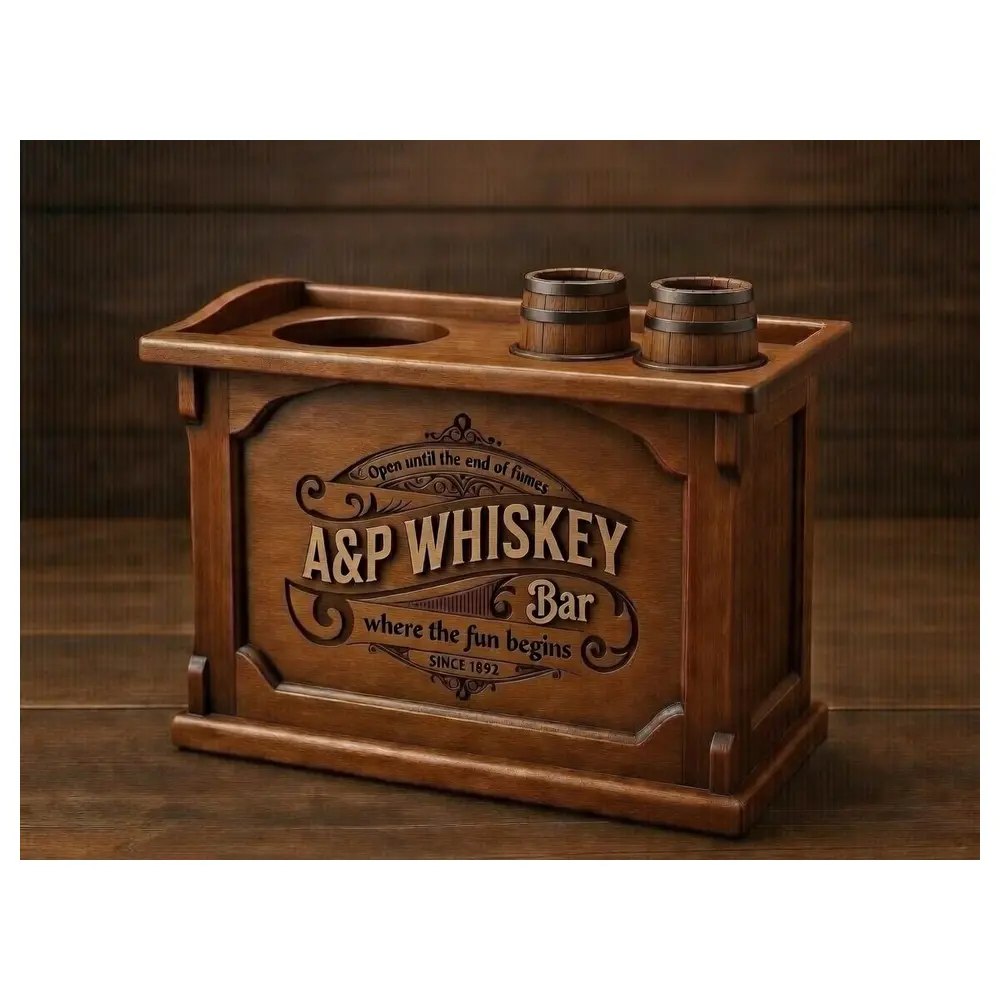 Whiskey Mini Bar Small Bar Cocktail Maker Bar Accessories Storage Drinking Desktop Gift