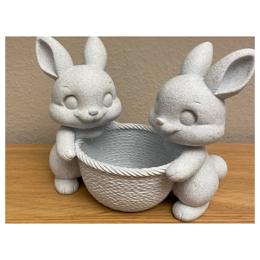 Easter Basket Decor Rabbit Decorations Easter Gifts Festive Decorations Basket Decor Holiday Gifts
