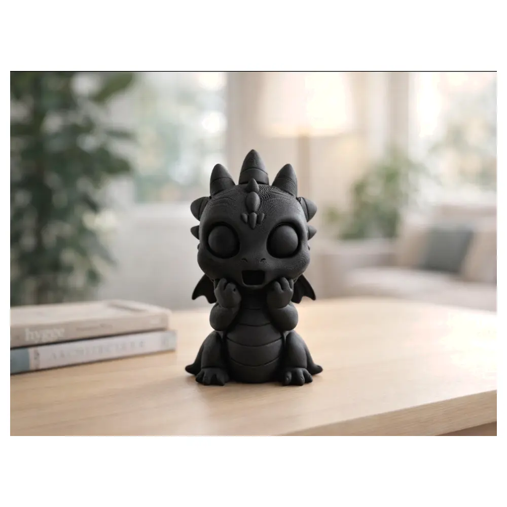 Cute Dragon Shocked Face Pack Funny Stickers Reaction Emoticons Anime Expression Collection