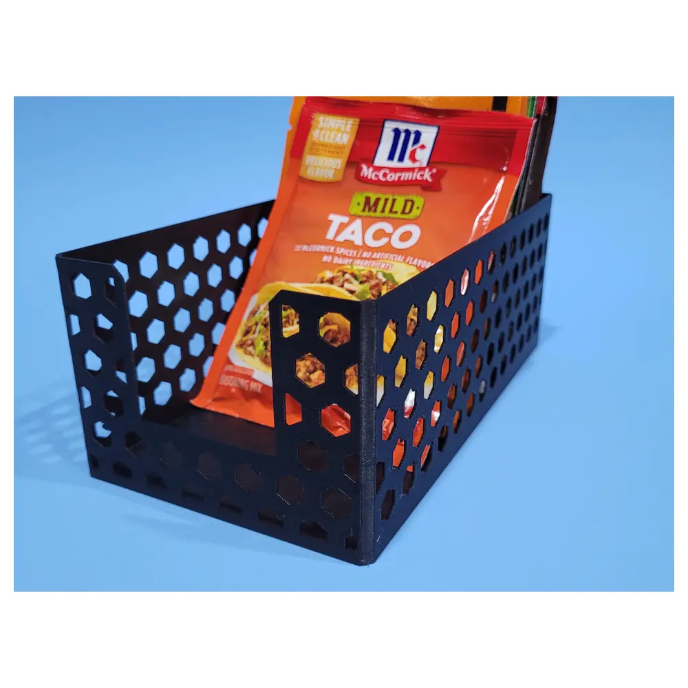 Spice Packet Organizer Kitchen Storage Hexagon Pattern Spice Jar Organizer Kitchen Supplies Storage Boxes