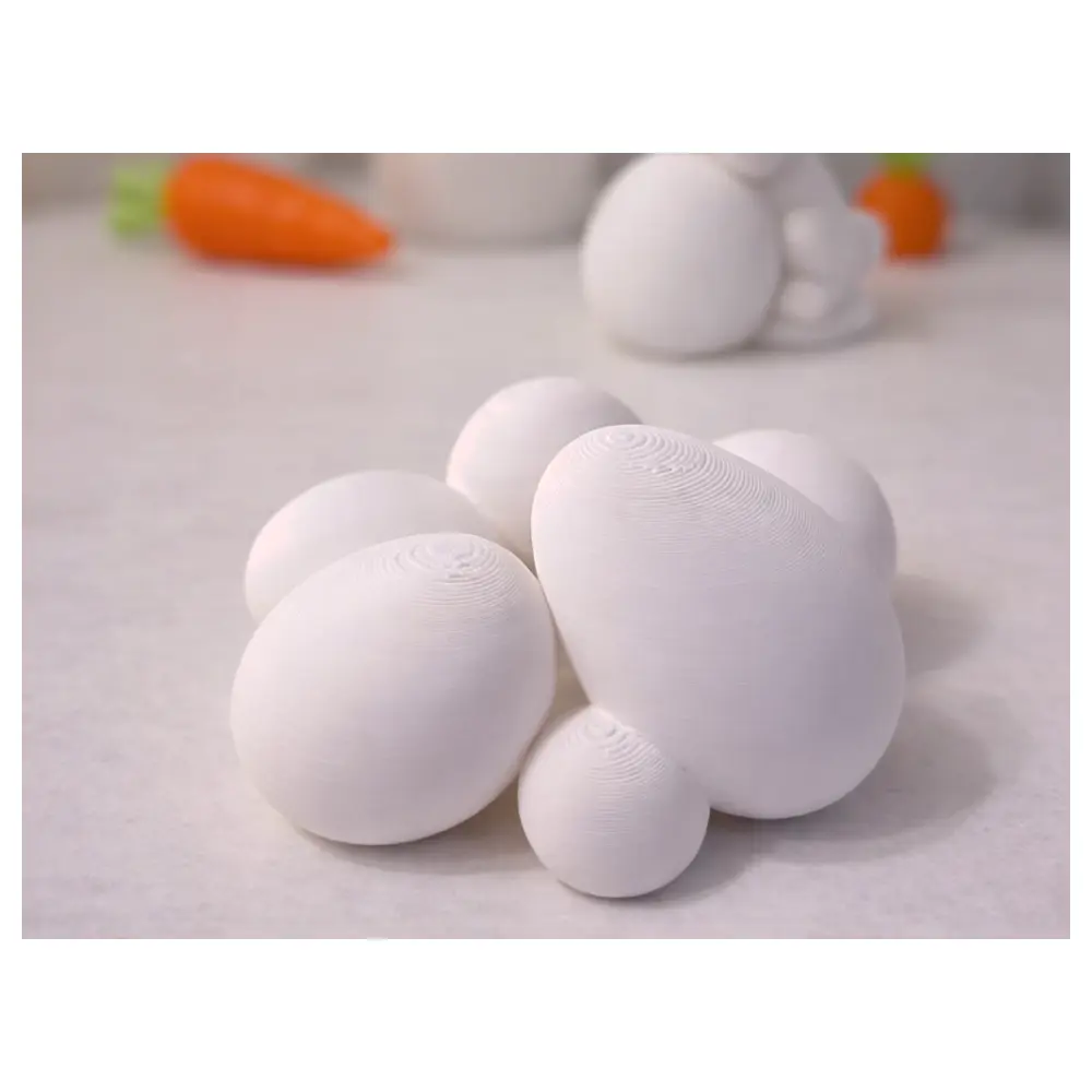 Easter Egg Pile Decoration Carrot Dispenser Festive Decor Creative Display Easter Decorations
