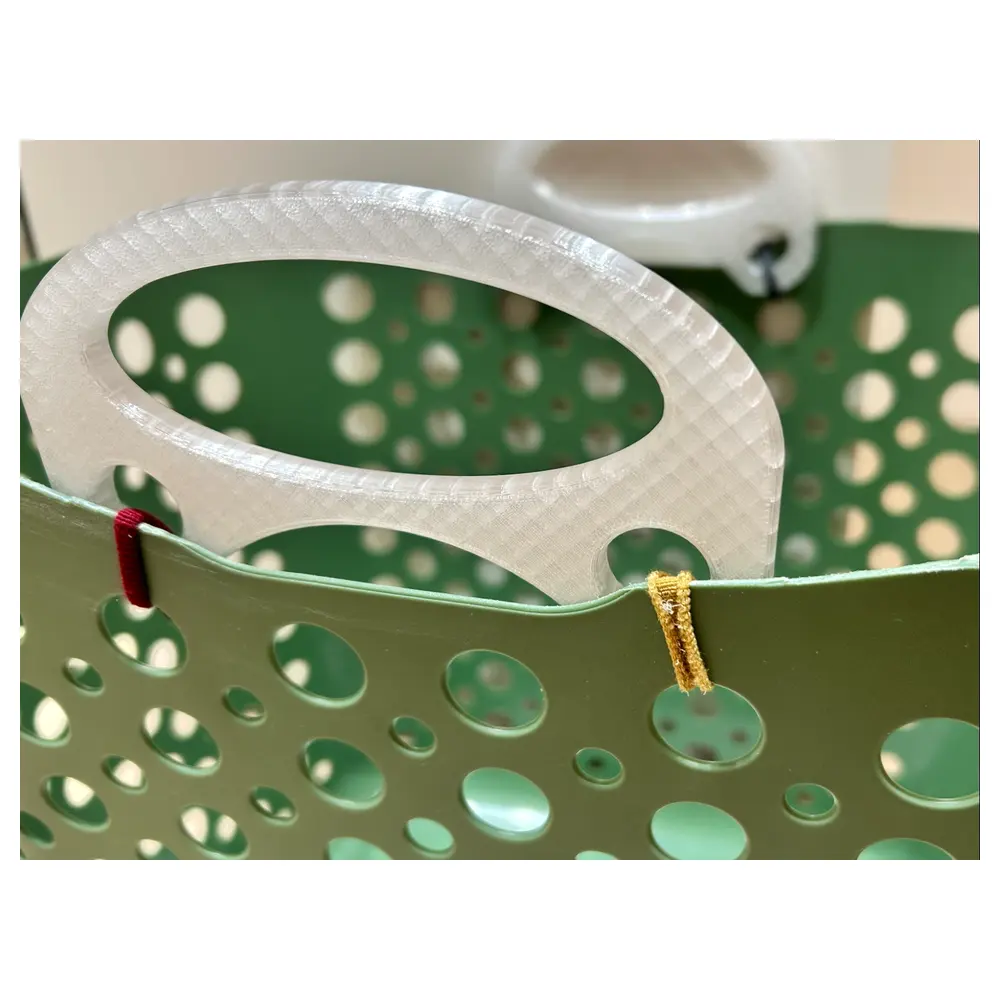 Laundry Basket Handle Extendable Convenient Easy Use Practical Lift Storage