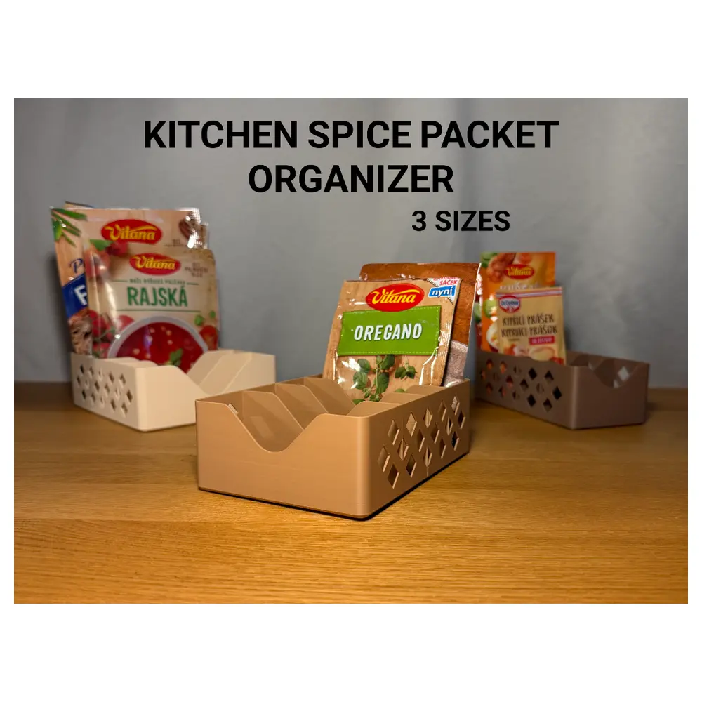 Spice Blend Organizer Kitchen Storage Box Seasoning Container Spice Rack Small Parts Food Storage