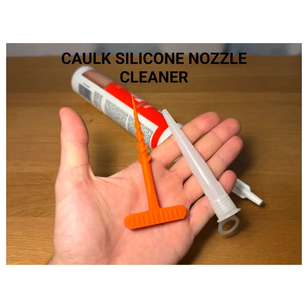 Caulk Nozzle Cleaner Silicone Sealant Nozzle Cleaning Tool Grout Cleaner Gap Cleaning Sealant Tools