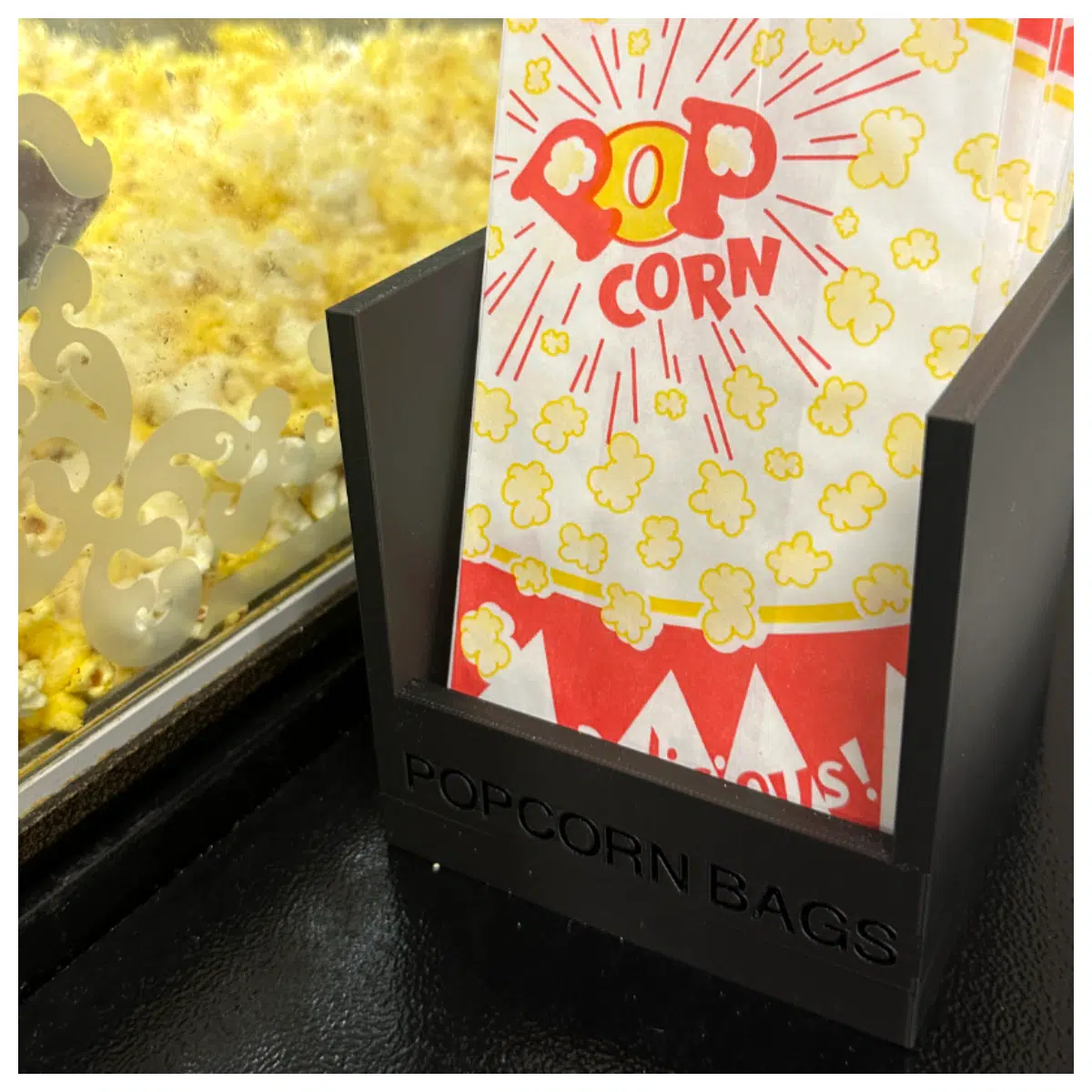 Popcorn Bag Dispenser 1oz Automatic Popper Popcorn Bag Opener Popcorn Packaging Machine