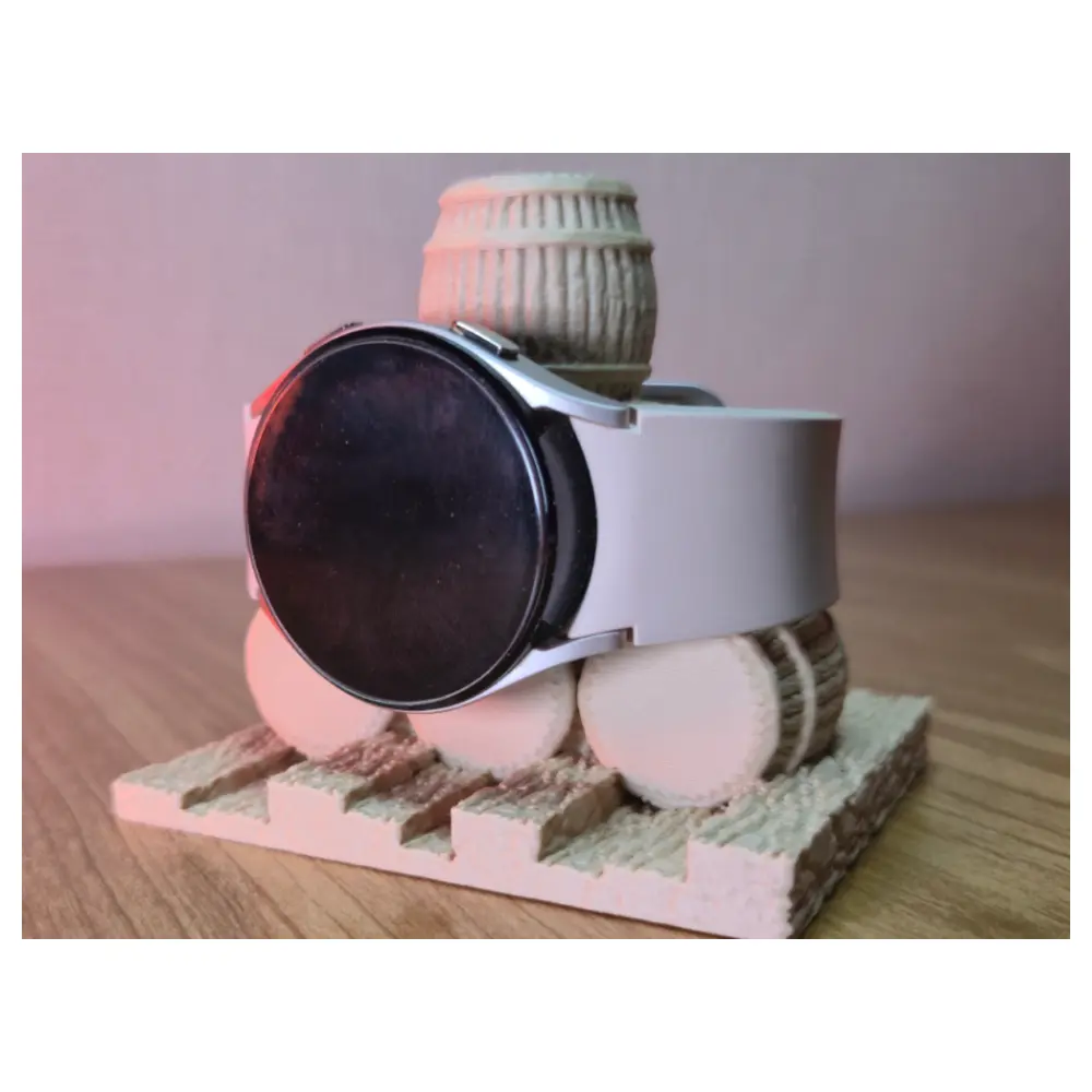 Smartwatch Holder Medieval Barrel Phone Stand Watch Stand Phone Accessories Protection Holder