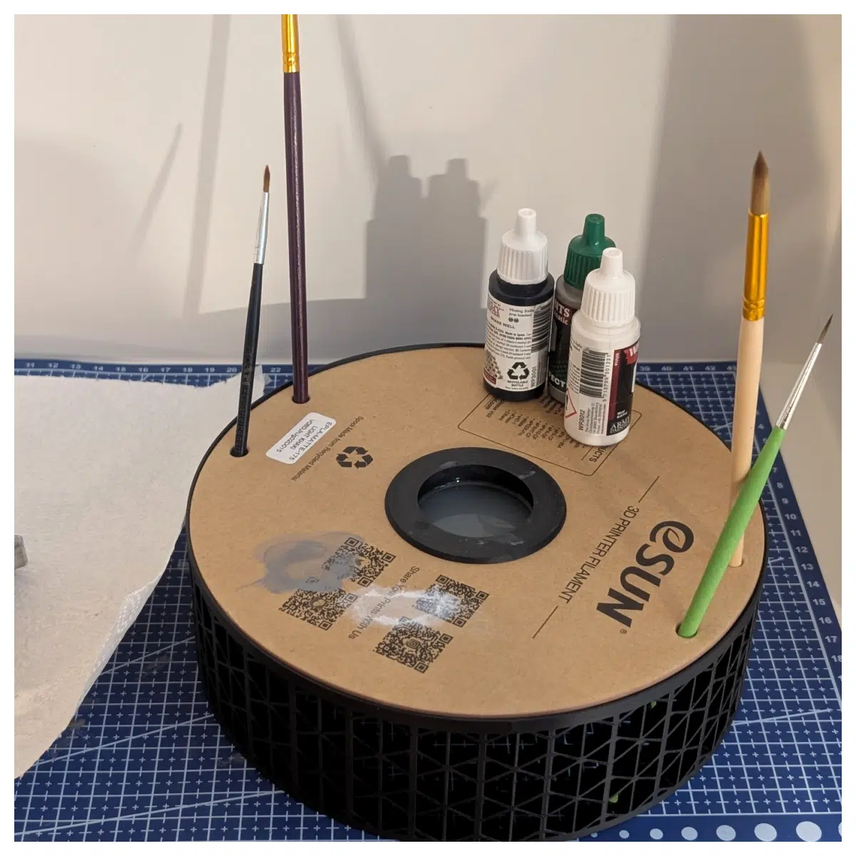 Pigment Station Upgrade Roll Mixing Palette izer Pigment Accessories