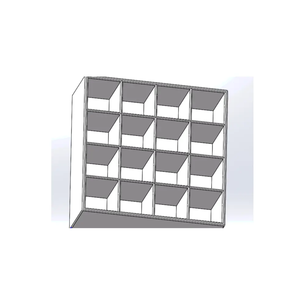 Grid Storage Box Desk Organizer Multi Compartment Storage Box Desktop Storage Solutions Storage Containers
