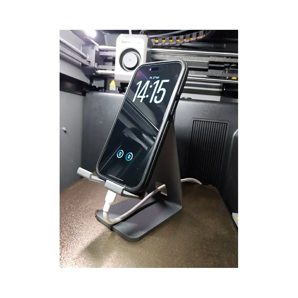 Ergonomic Phone Stand Phone Holder Charger Stand Adjustable Phone Support Mobile Holder Accessory