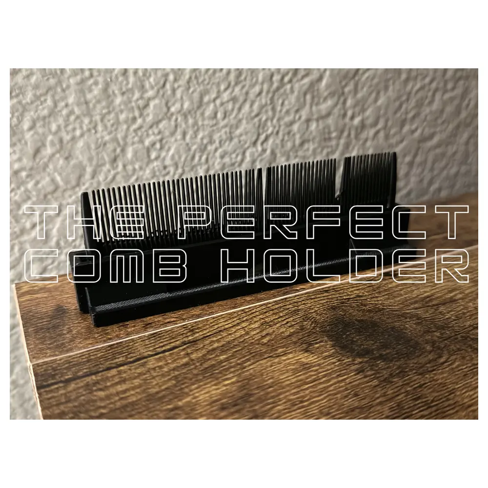 Hair Brush Holder Organizer Bathroom Shelf Multi Compartment Kitchen Storage Rack Practical