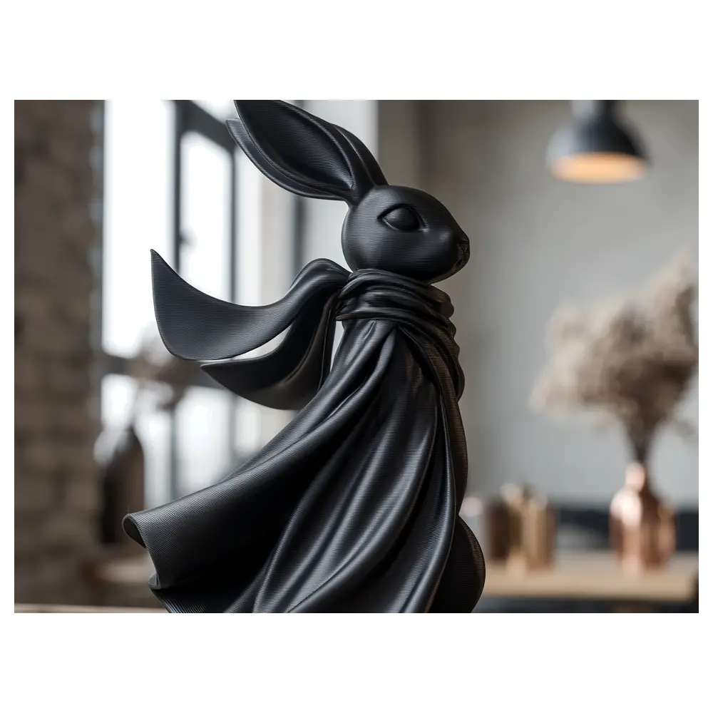 Midnight Wind Rabbit Sculpture Garden Decor Outdoor Art Statue Placement Modern Sculpture Home Decoration