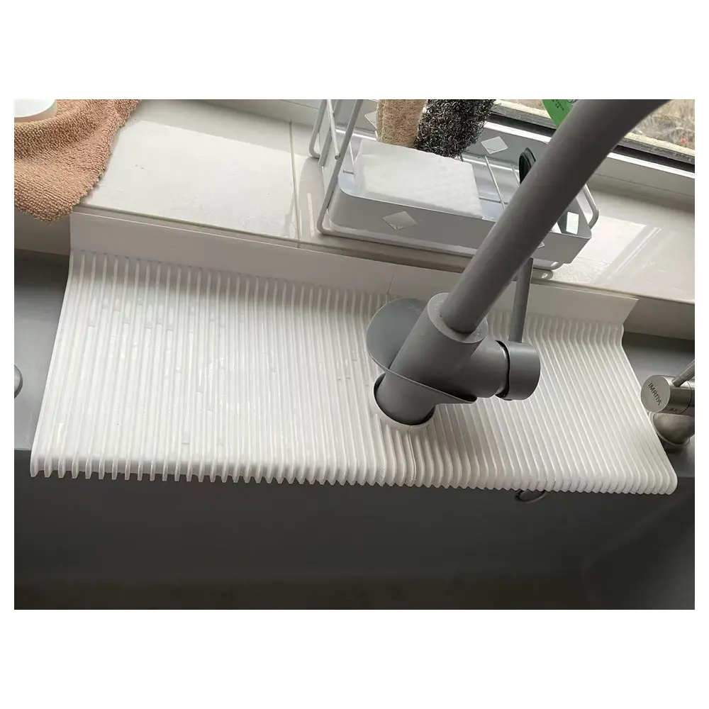 Faucet Drip Mat No Support Kitchen Water Splash Mat Leak Prevention Pad Absorbent Mat Kitchen Protection