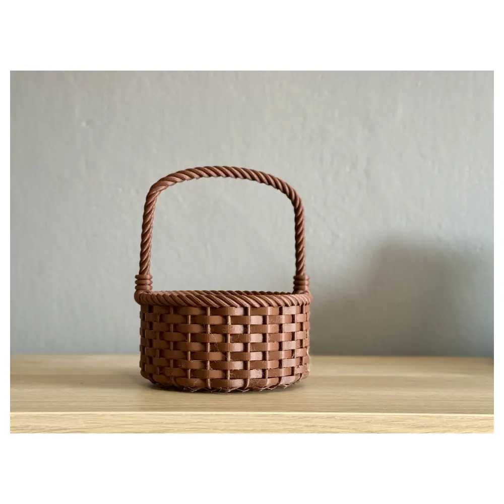 Woven Basket Craft Handmade Basket Woven Basket Outdoor Basket Shopping Basket Basket Parts