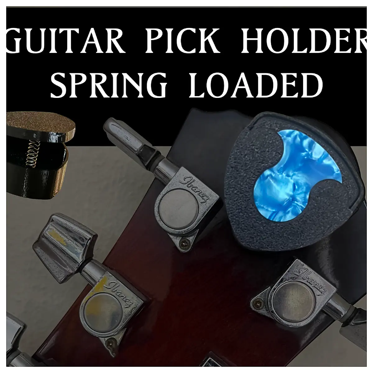 Guitar Picks Holder Spring Type Picks Organizer Pick Holder Spring Picks String Accessories