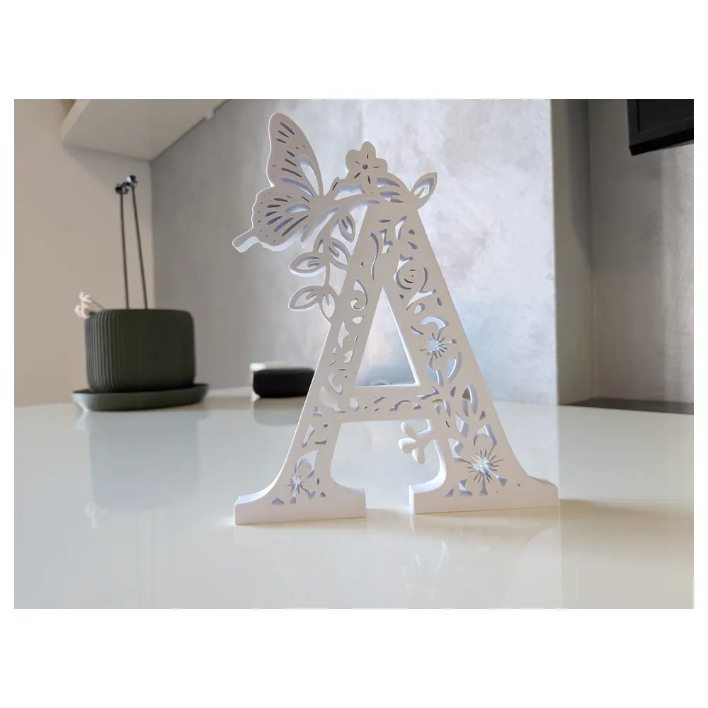 Letter A Decoration Design Home Decor Art Wall Hanging Decorative Art IoT