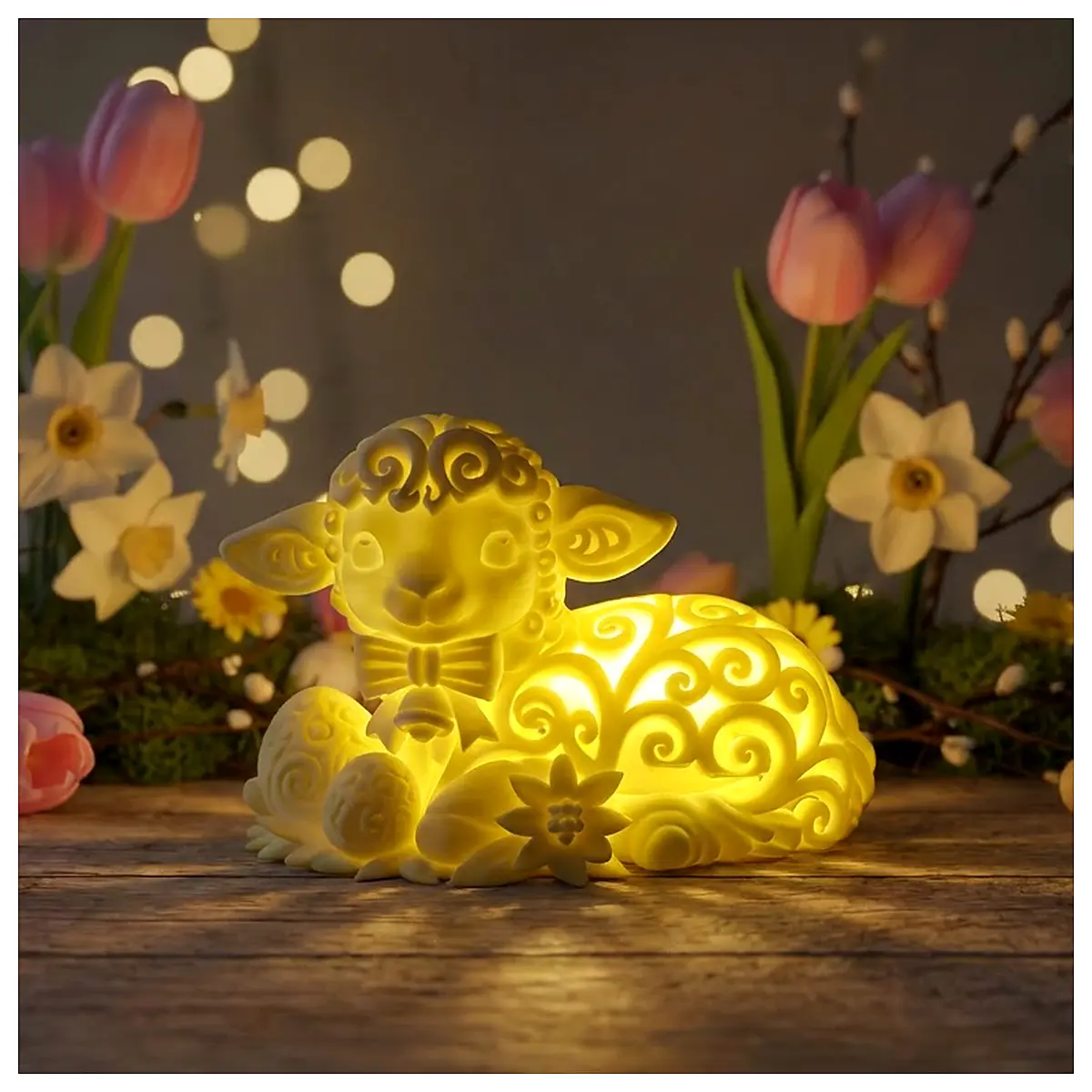 Lumorna Easter Lamb Fanya Shine Car Coat Repair Automotive Parts Vehicle Decoration Accessories
