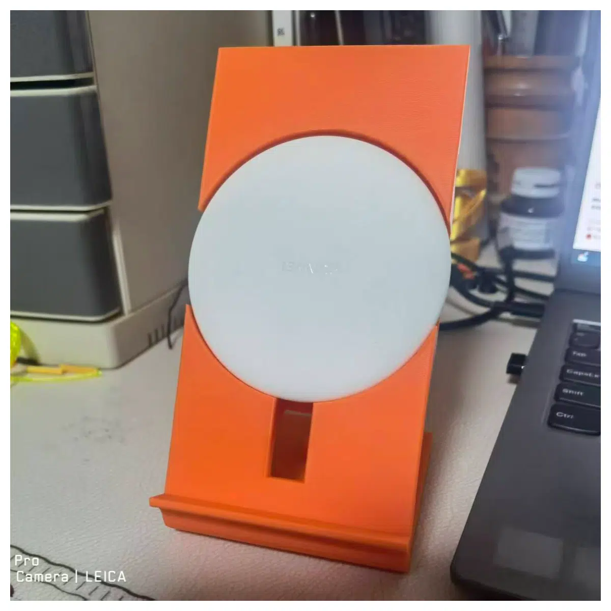 Wireless Charger Phone Holder Mobile Phone Clamp Desk Charging Stand Phone Accessory Charger Holder