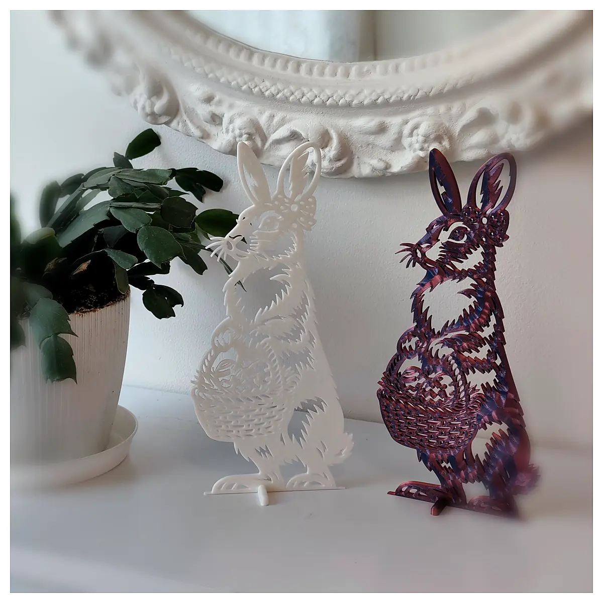 Easter Bunny Toys Decorations Festive Gifts Rabbit Figures Easter Bunny Easter Decorations Easter Gifts