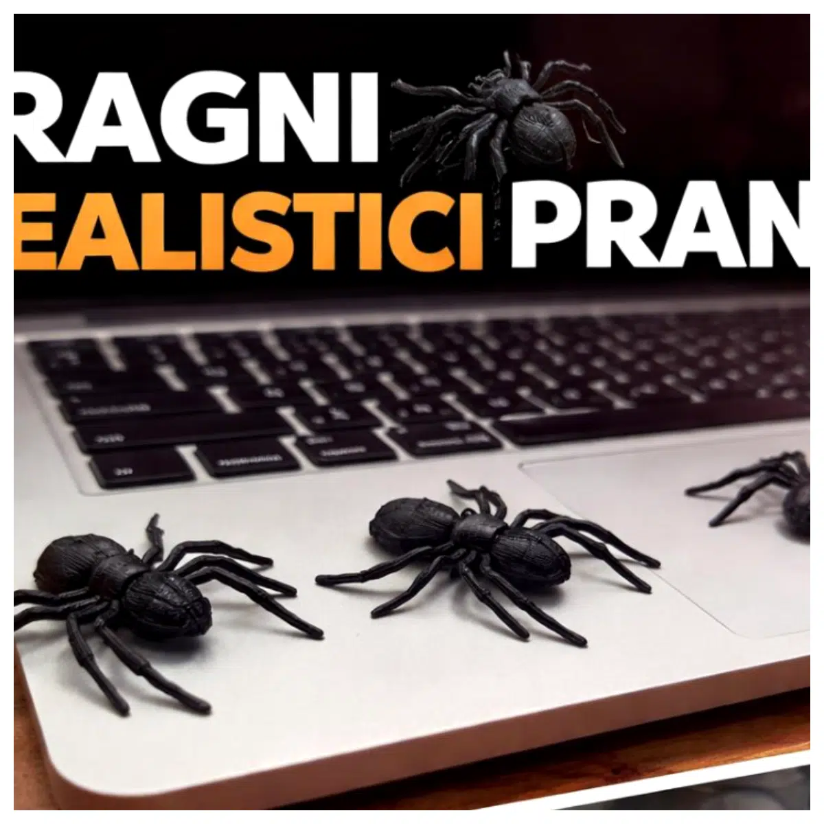 Realistic Spider Toy Prank April Fools Day Spider Model Surprise Gift Decoration Halloween Prop